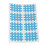 Grid Athletic Tape 5 Sheets Light Blue Rayon 2