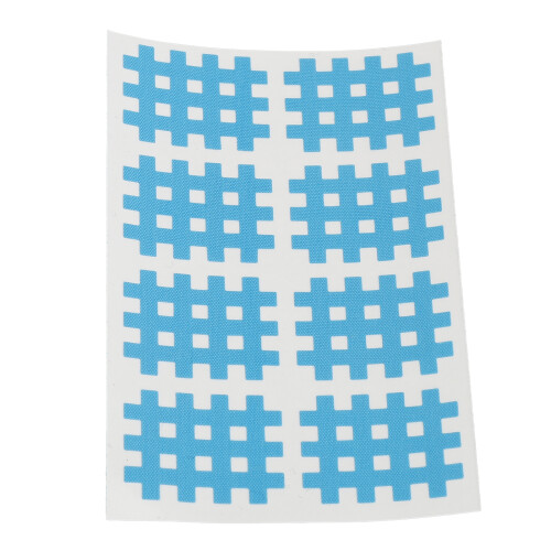Grid Athletic Tape 5 Sheets Light Blue Rayon 1