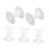 5 Pcs Plastic Thread Bobbin Holder Set for Sewing and Embroidery, Tangle White Organizer 1