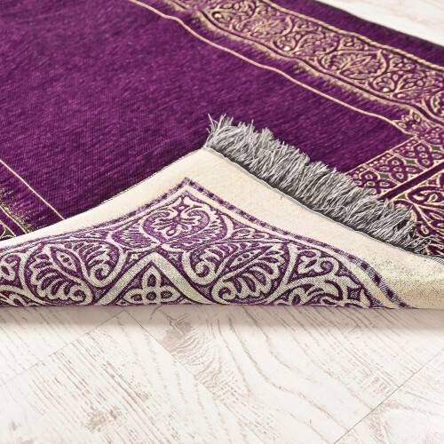 (Purple) Luxury Prayer Rug 2