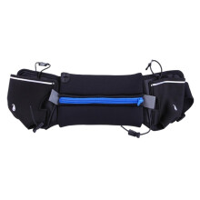 Waterproof Running Waist Bag with Headphone Jack, Adjustable Unisex Fitness Belt for Outdoor Jogging