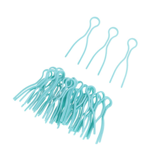 50Pcs Green Plastic Bobbin Clips Thread Spool Organizer Set, Reusable Holders Prevent Thread Unwinding