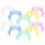 100pcs Sewing Bobbin Clips and Thread Spool Holders for Embroidery Thread, Tangle Organizer White 1