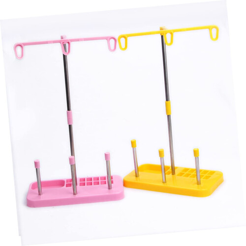 Embroidery Thread Spool Holder Sewing Thread Stand with Stable Metal Support and AntiTangle Design 1