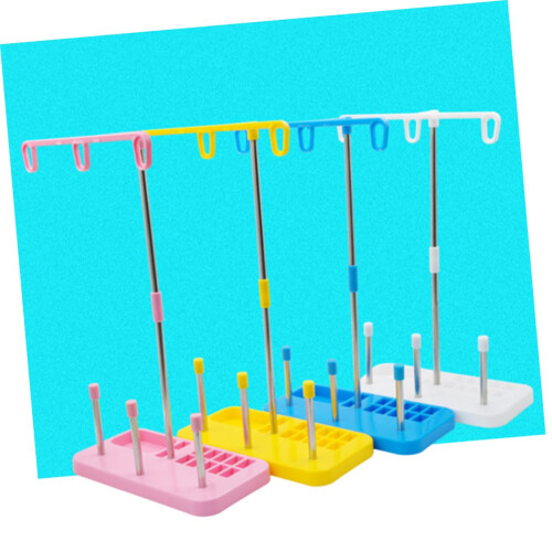 Embroidery Thread Spool Holder Sewing Thread Stand with Stable Metal Support and AntiTangle Design 2