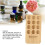 Natural Wood Essential Oil Stand 12x10ml Tabletop 4