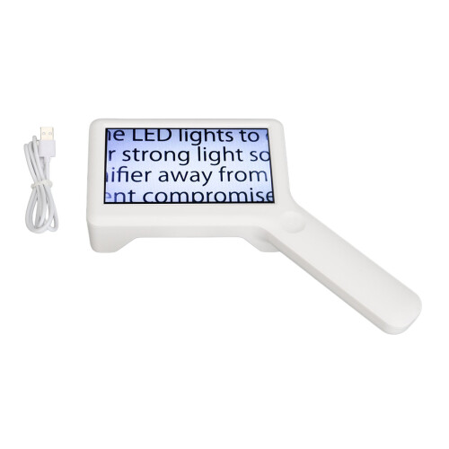 Handheld Reading Magnifier 3/5/10X 1MP 1200mAh 1
