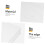 4 Pack A5 Document Storage Box Set Plastic File Organizer with Secure Lids for Office School Home 4