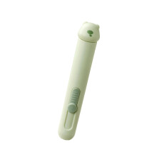 2 in 1 Needle Threader and Seam Ripper Retractable Quick Threading Tool for Hand Sewing Needlework Green