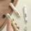 2 in 1 Needle Threader and Seam Ripper Retractable Quick Threading Tool for Hand Sewing Needlework Green 3