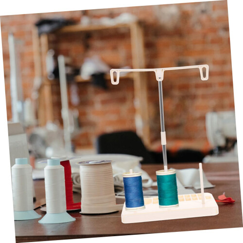 2pcs Adjustable Sewing Machine Thread Stand with Detachable Spool Holder for Embroidery and Quilting 2