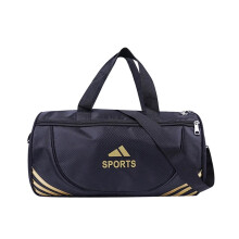 Waterproof Gym Bag for Swimming and Taekwondo, Large Capacity Sports Duffel Bag for Travel, Black