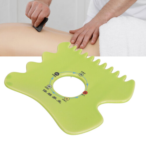 Ceramic Gua Sha Board with Different Edges Massage
