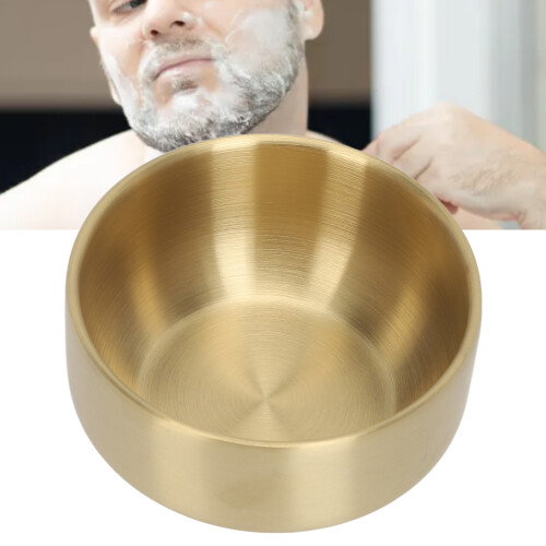 Beard Cream Bowl Ti Plating Foaming Cleansing Tool