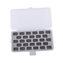 Thread Spool Organizer Box for Bobbins, Compact Sewing Thread Storage Case with Tangle Slots
