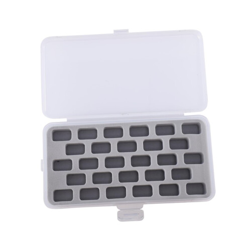 Thread Spool Organizer Box for Bobbins, Compact Sewing Thread Storage Case with Tangle Slots