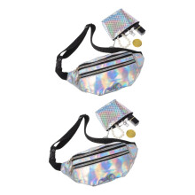 Leather Fanny Pack for Women Waterproof Tear‑Resistant Waist Bag with Adjustable Strap and Coin Purse