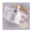 Transparent Windproof Folding Umbrella Automatic Open 3 Fold Compact Clear Rain Gear for Travel 1