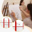 Red Art Portfolio Carrying Case for Artists with ColorCoded Organization and Quick Item Identification 2