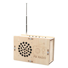 DIY FM Radio Model Kit Student Science Training Experimental Equipment for Boy Girls Birthday Gift