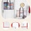 Red Art Portfolio Carrying Case for Artists with ColorCoded Organization and Quick Item Identification 5