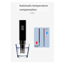 Digital 5-In-1 Water Meter PH, TDS, EC, Salinity%, and Temp,Pen-Type Tester for Hydroponics, Pool, Aquariums