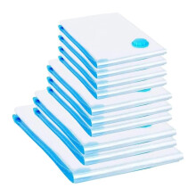 Vacuum Storage Bags 50x70CM Thickened Transparent SpaceSaving Compression Bags for Clothes and Bedding