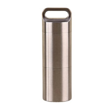 Stainless Steel Waterproof Pills Box-2 layers of primary L