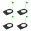 Precisions Putting Trainer with Magnetic-black green flag 1