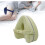 (green) Knee pillow for side lying, orthopedic pillow with memory foam white 1