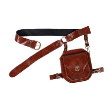Renaissance Waist Pouch Medieval Fanny Pack for Steampunk Cosplay Viking Style Festival Thigh Bag