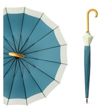 ENGENDER Windproof UV Protection Umbrella for Women, Large DualPurpose Rain and Sun Umbrella with Long Handle