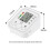 (Yellow) Automatic Blood Pressure Monitor - Digital BP Machine for Home Use Elderly, Accurate Upper Arm Cuff, Large LCD Display, Memory Function 3