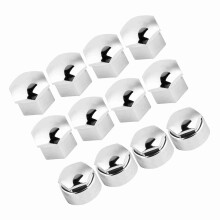 Radmutternschutz fürs Auto 17 mm Silber 20 Stück Nabenschraubenschutz Diebstahlschutzabdeckung