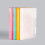 A4 Document Storage Box Waterproof File Organizer Transparent Multilayer Design Orange for Office 4