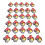 Mushroom Iron-On Patch 30Pcs 4.8x4.3cm Cotton 1