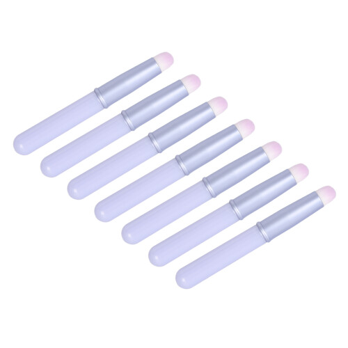 7PCS Makeup Brush Set - Round Head, Soft Bristles