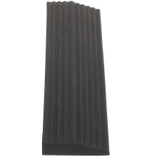 Lot de 2 rampes de seuil pour aspirateur robot, en plastique.