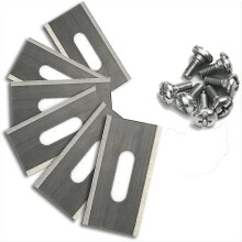 30er-Pack Grasmesser für Husqvarna mit doppelt scharfen Edelstahlklingen (36,5 x 18,5 x 0,65 mm), Versailles-B