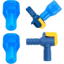 Lot de 3 pièces de rechange pour valve de morsure : tube et embout buccal de rechange pour poche à eau de sac à dos d'activités de plein air