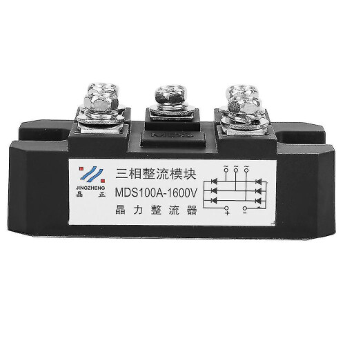 Mds-100a 1600v 5 Terminals 3 Phase Full Wave Diode Module Bridge Rectifier