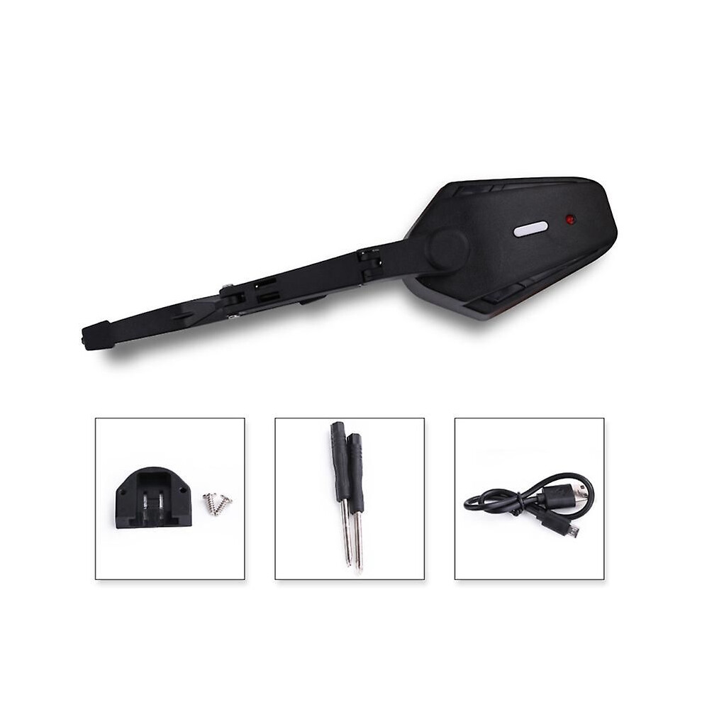 Flexible Helmet Electric Wiper For Motorcycle E-Bike Rider Safe Riding Wiper 3856198756888