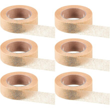 6 Rollen flexibles Hautpflaster, atmungsaktives Nasenpflaster, selbstklebendes Mullpflaster für Wundverletzungen, Schwellungen und Sport