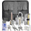 30-piece Lock Picking Set, Lock Pick Set With 3 Transparent Training Locks And Instructions 1