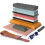 400#/1000# 3000#/8000# Premium Whetstone Cut Sharpening Stone Set Sharpener Non Slip Base Cutter Sharpener 1