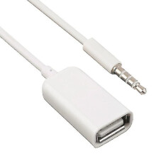Cavo adattatore da AUX maschio da 3,5 mm a USB femmina