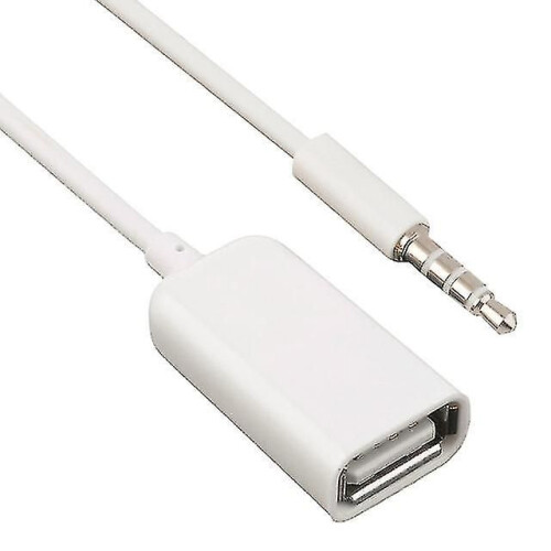 Καλώδιο προσαρμογέα Aux αρσενικό σε USB θηλυκό 3,5 mm