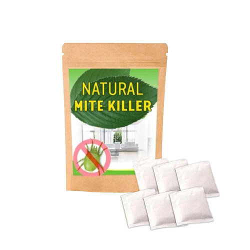 10 sacchetti antiacaro naturali per lenzuola e divano.