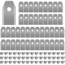 45 titanium mesjes voor alle robotmaaiers van Husqvarn/Automower/Yardforce/Gardena