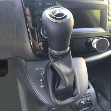 Schaltknauf mit Manschette für Mercedes-Benz Viano / Vito (altes Modell) – Autozubehör – Schwarz